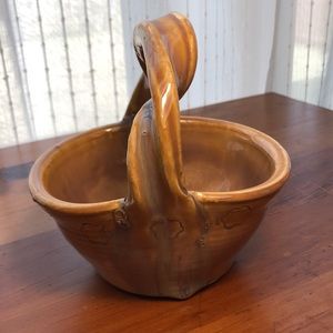 Porcelaine Ceramic Pottery Basket